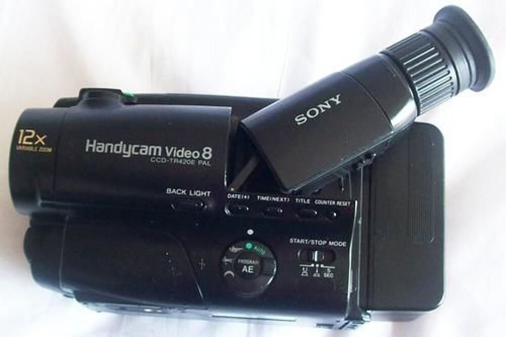 camescope Handycam Sony 8 mm. Photos/Video/TV