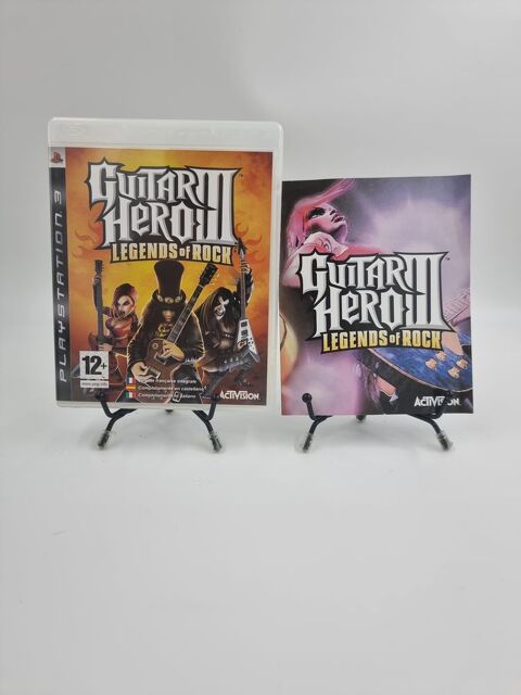 Jeu Playstation 3 Guitar Hero III (3) Legends of Rock 8 Vulbens (74)