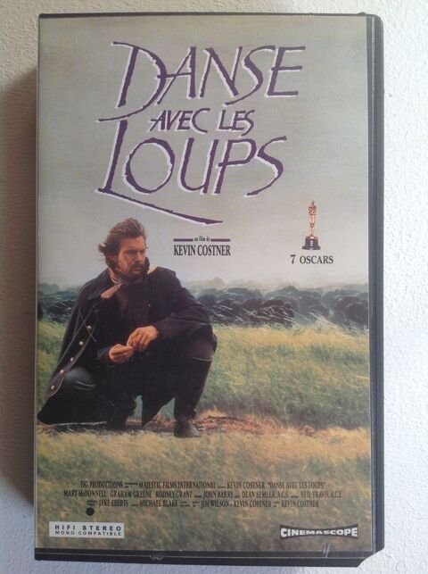 DANSE AVEC LES LOUPS KEVIN COSTNER K7 VIDEO Envoi Possible
2 Trégunc (29)