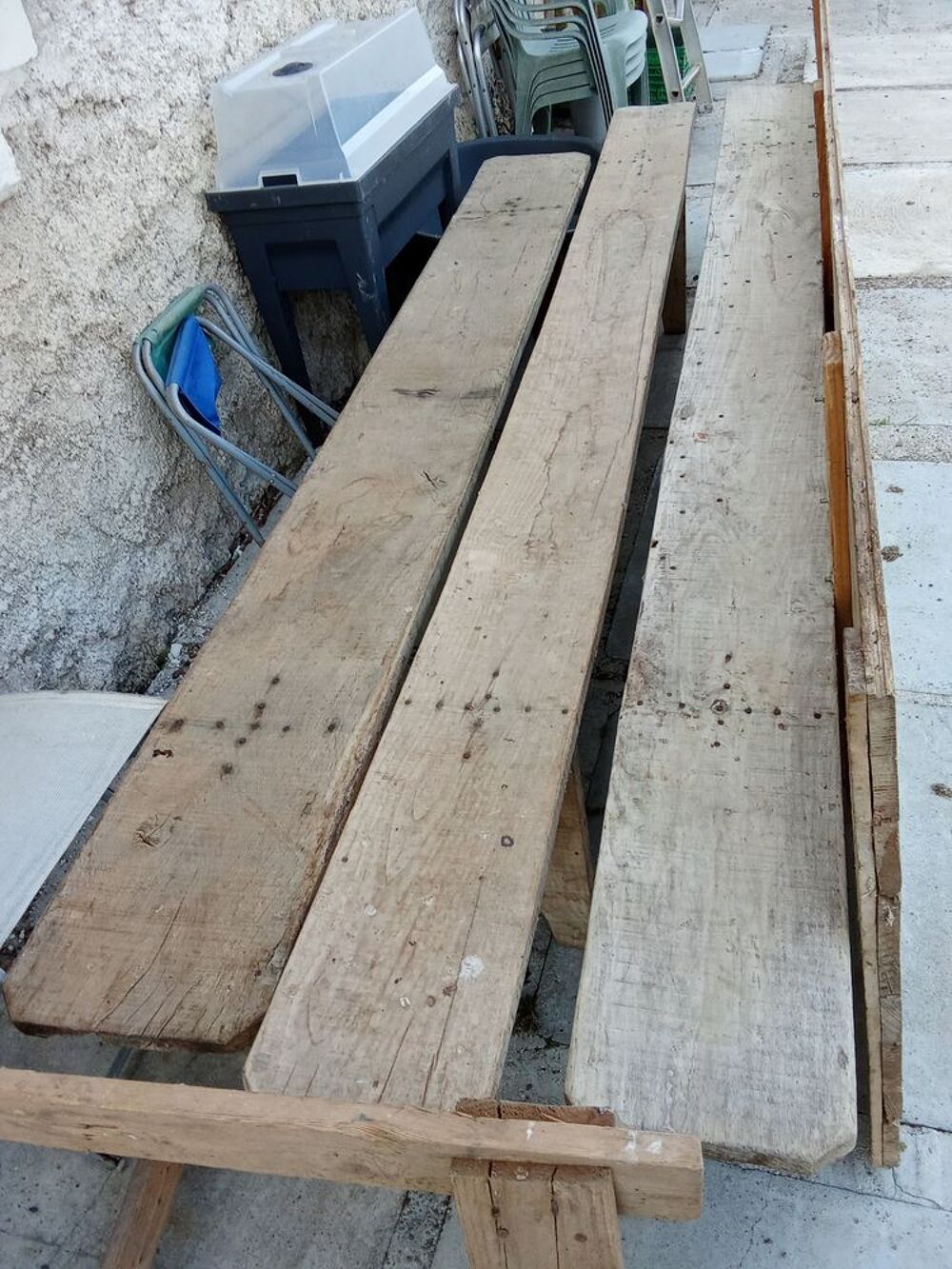 Grande table r&eacute;ception Jardin