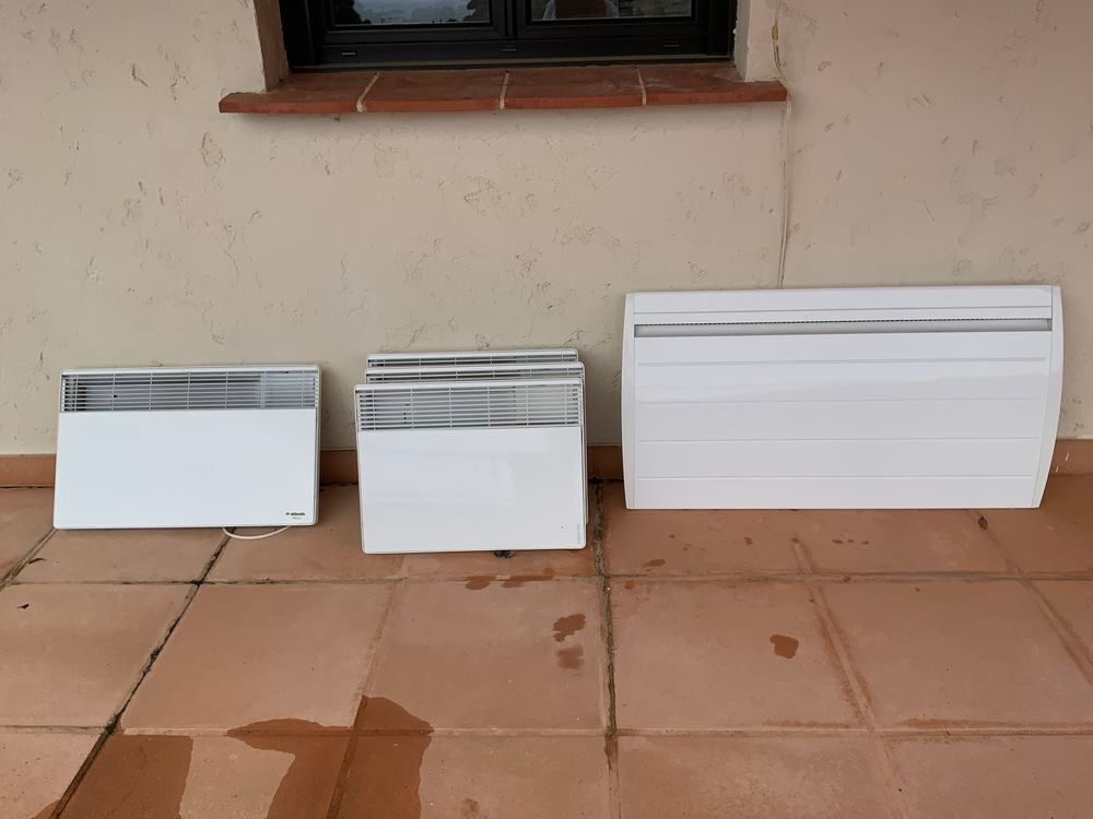 de 5 radiateurs &eacute;lectriques de marque Atlantis. Bricolage
