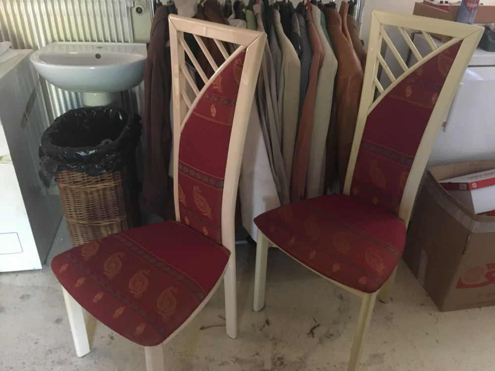 chaises vintage grands dossiers Meubles