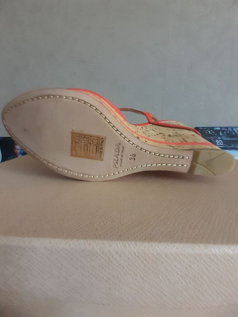 Chaussures Prada rouge pointure 36 Chaussures