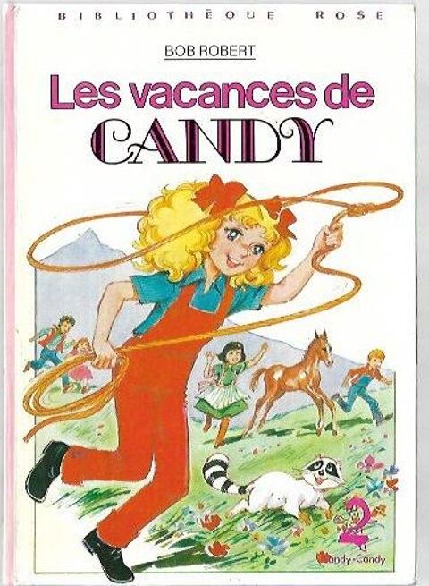 bibliotheque rose - les vacances de candy - 1982 0 Fougères (35)