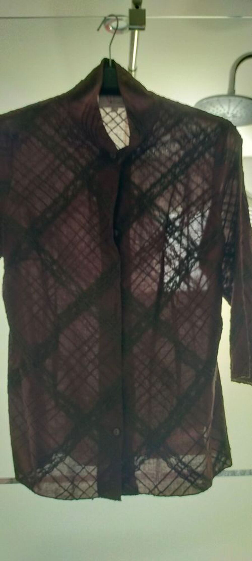 Chemisier femme marron "Affinit&eacute;s " d'Armand Thiery Vêtements