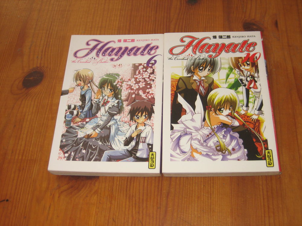 lot 2 mangas HAYATE 6+10 KANA en fran&ccedil;ais Livres et BD