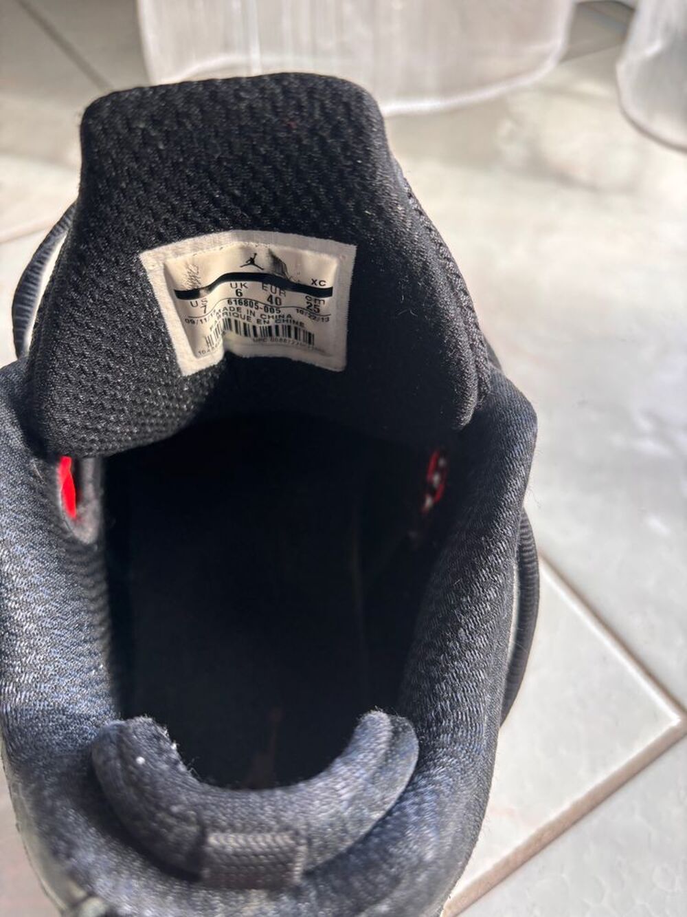 Basquettes Michael Jordan "vintage" Chaussures