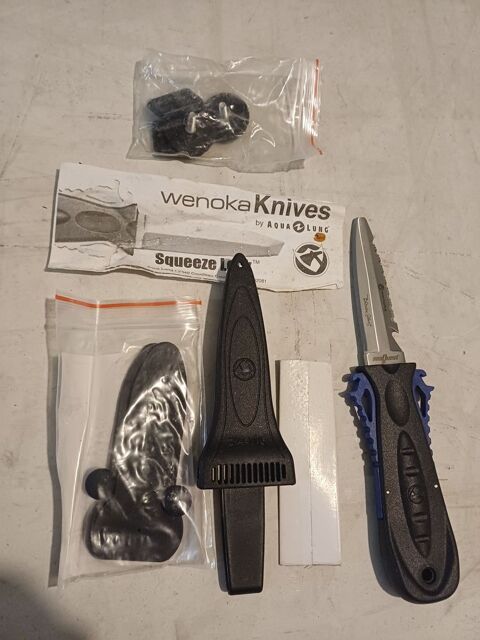 
Article de sécurité VENOKA KNIVES AQUALUNG pour plongeur 35 Tours (37)