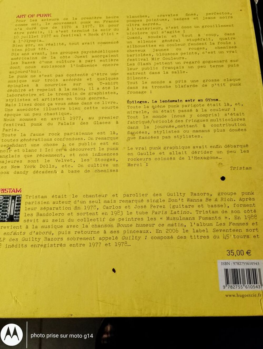 Art of Punk
Bon &eacute;tat Livres et BD