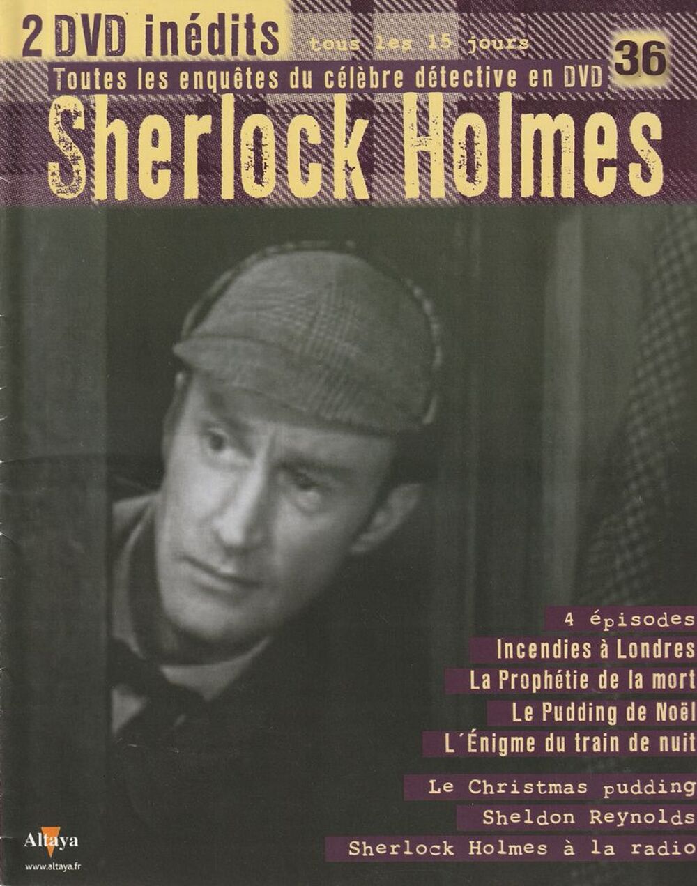 ALtaya DVD Lot de 2 Films Sherlock Homes DVD et blu-ray