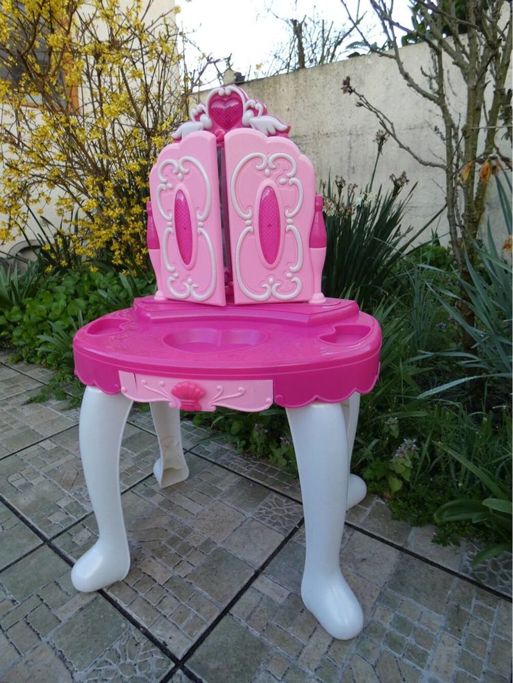 Coiffeuse rose Fille 44 x 32 x 73 cm Mobilier enfants