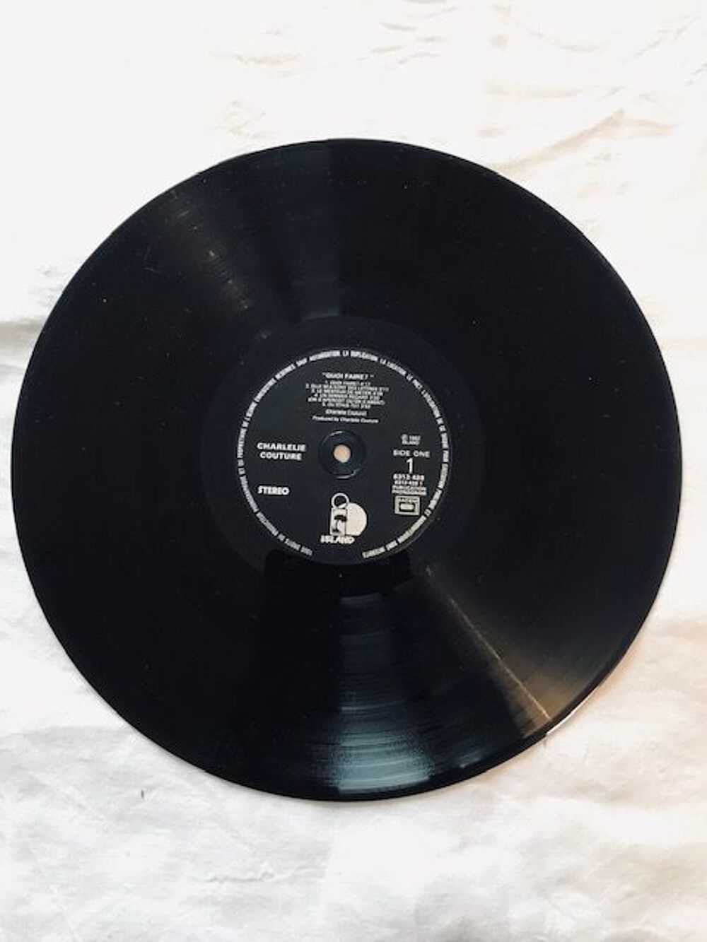 Vinyle 33 Tours Charl&eacute;lie Couture " Quoi faire " CD et vinyles