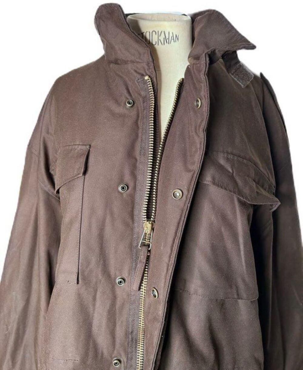 Veste robuste style militaire - Taille L - 65 % polyester, 35 % coton Vtements