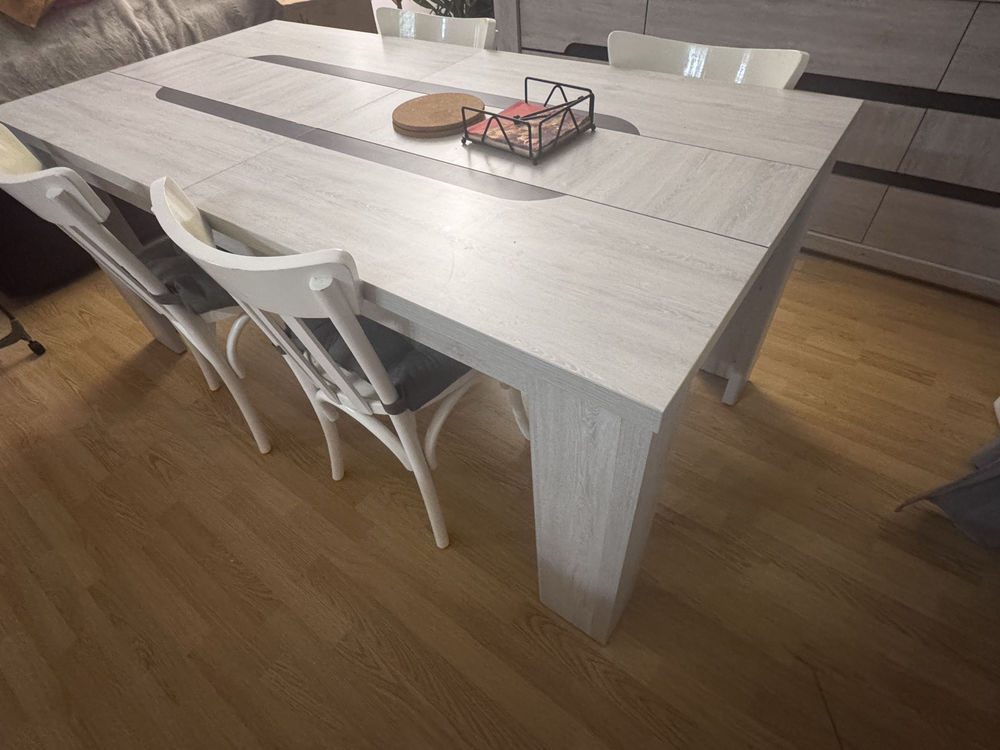 Table salle &agrave; manger conforama atalante Meubles