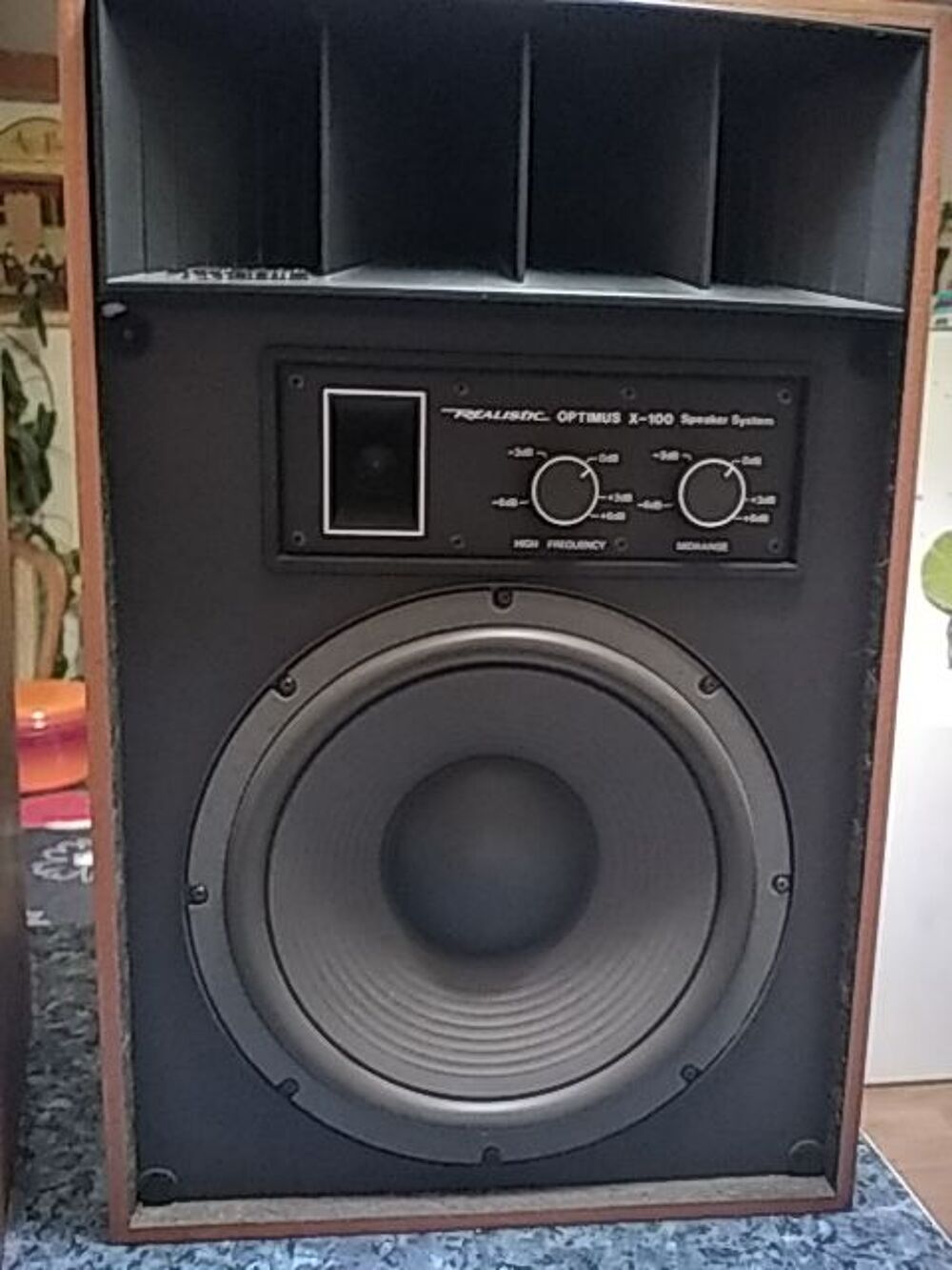 Optimus X 100 ,usa speakers cabinets. Audio et hifi