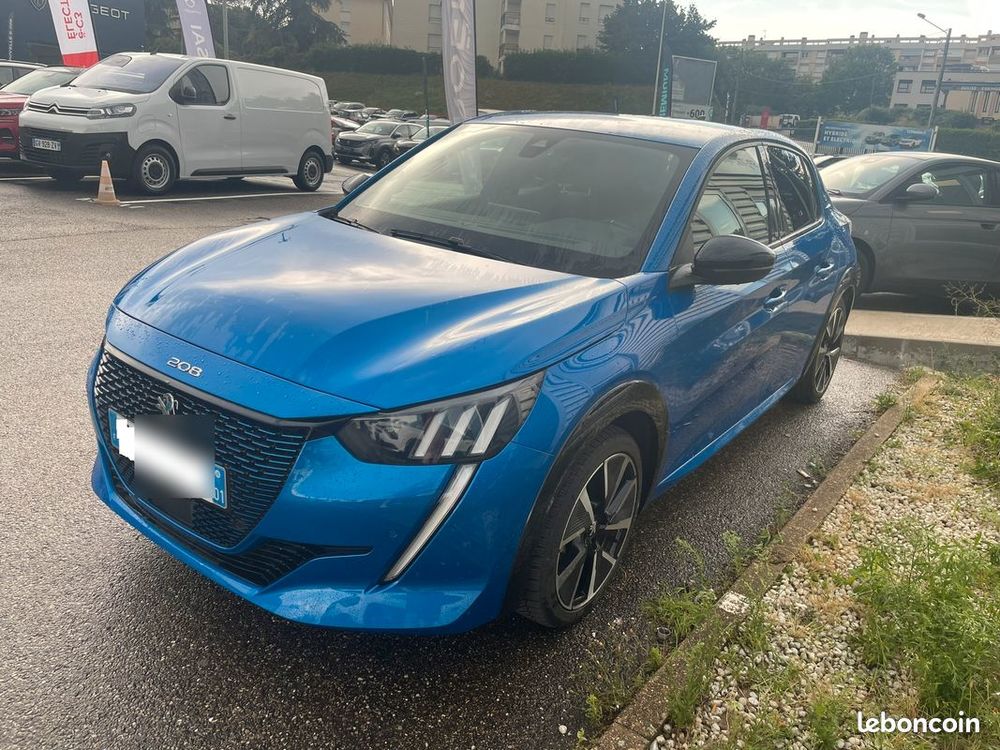 208 Electrique 50 kWh 136ch GT Line 2020 occasion 69200 V&eacute;nissieux