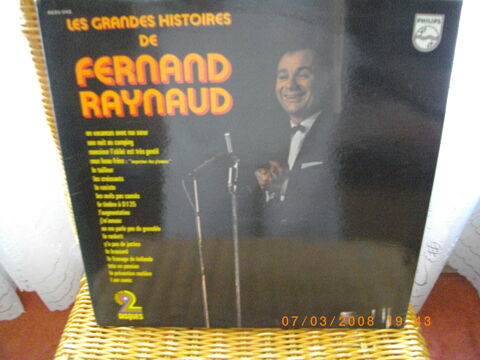 Pochette de deux vinyles 33 tours de :  FERNAND RAYNAUD  15 Perros-Guirec (22)