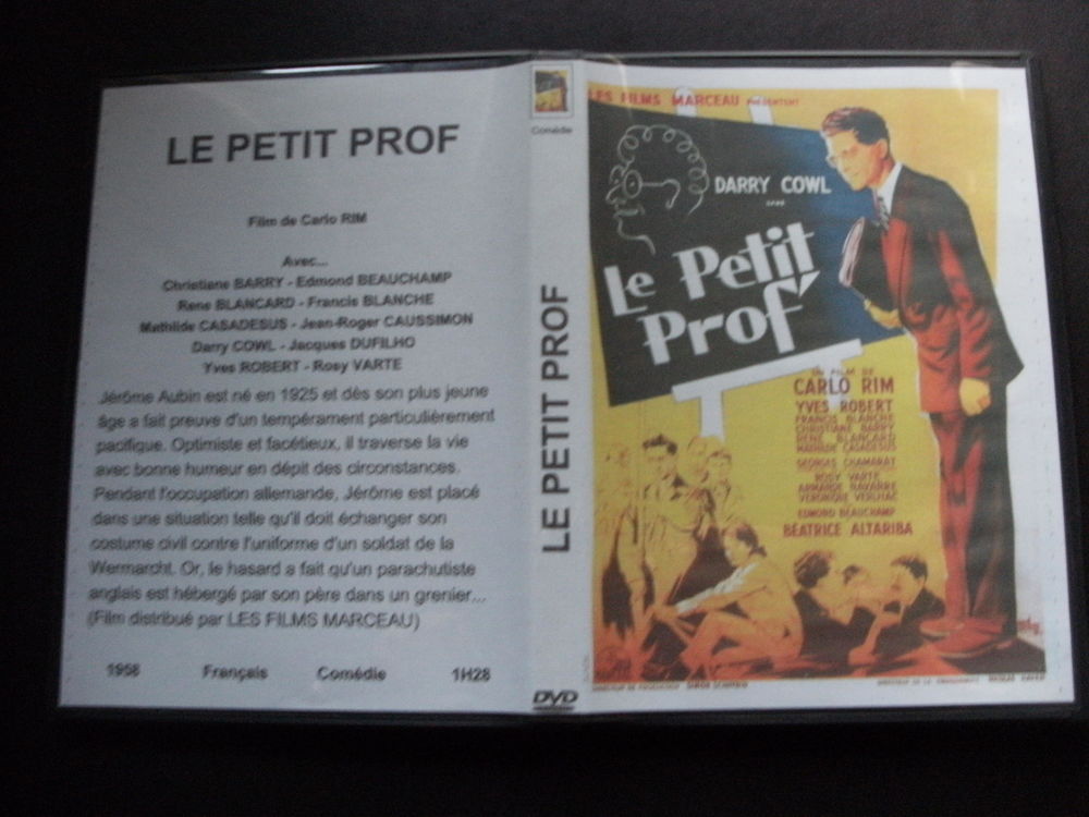 Rare film : " Le petit prof " DVD et blu-ray