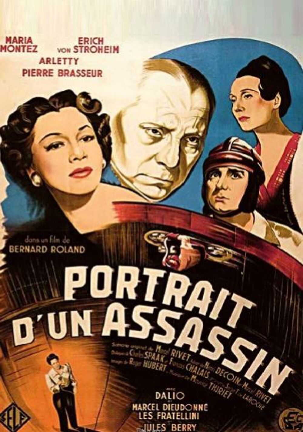 PORTRAIT D UN ASSASSIN avec maria montez et pierre Brasseur DVD et blu-ray