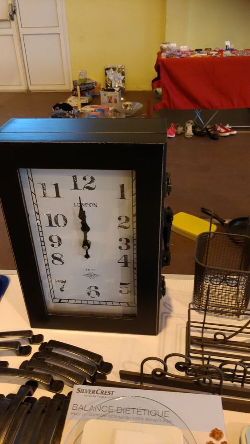 boite &agrave; cl&eacute;s et pendule, NEUVE, EMBALLAGE D'ORIGINE Décoration