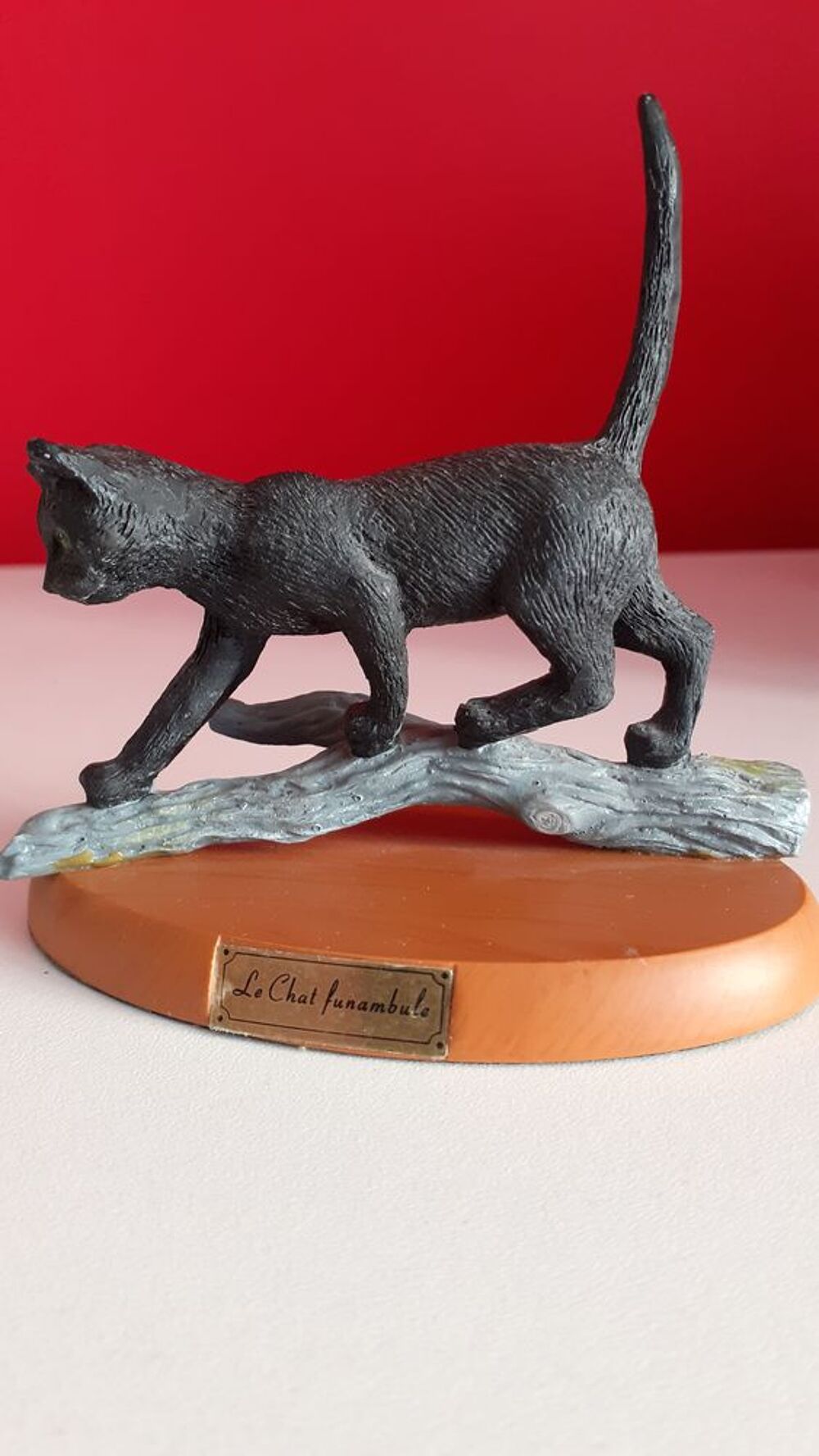 4 statuettes chats D�coration