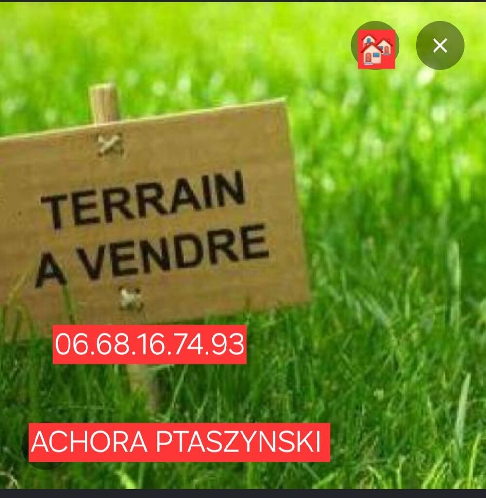 Vente Terrain TERRAIN A BATIR 477M2 /14,5 F Évin-malmaison