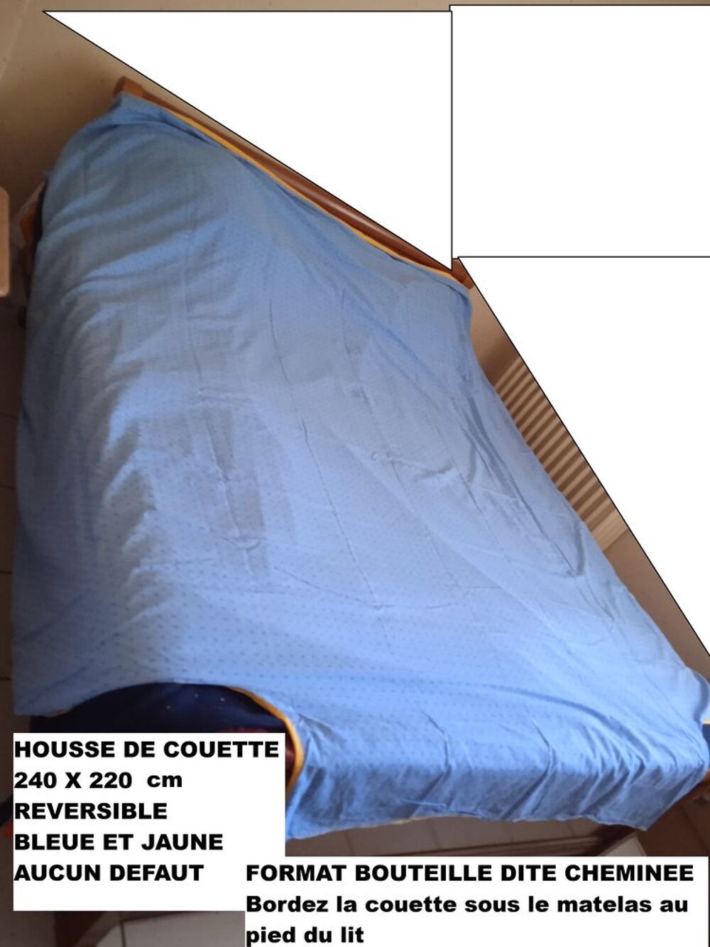 Housse de couette 240 x 220 cm Décoration