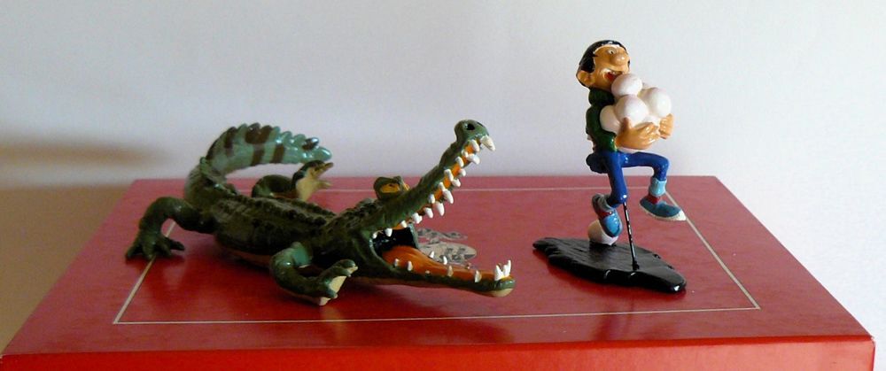 Pixi Gaston poursuivi par le crocodile - Franquin - 4742 