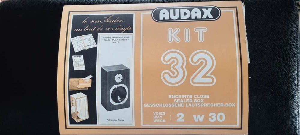 Kit 2 Enceintes AUDAX Audio et hifi
