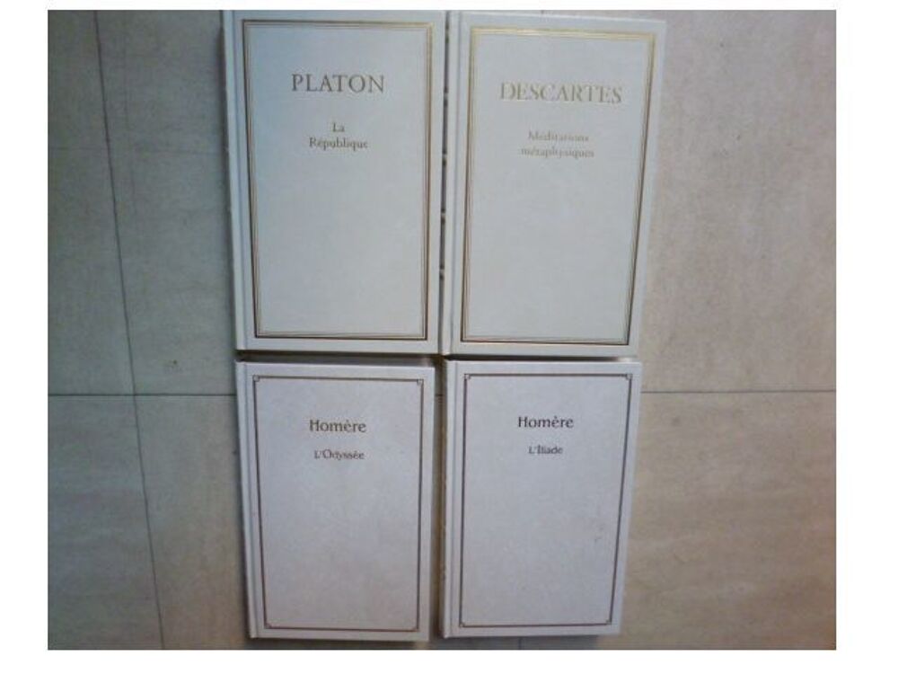 HOMERE - PLATON - DESCARTES - coffret 3 livres BRONTE Livres et BD