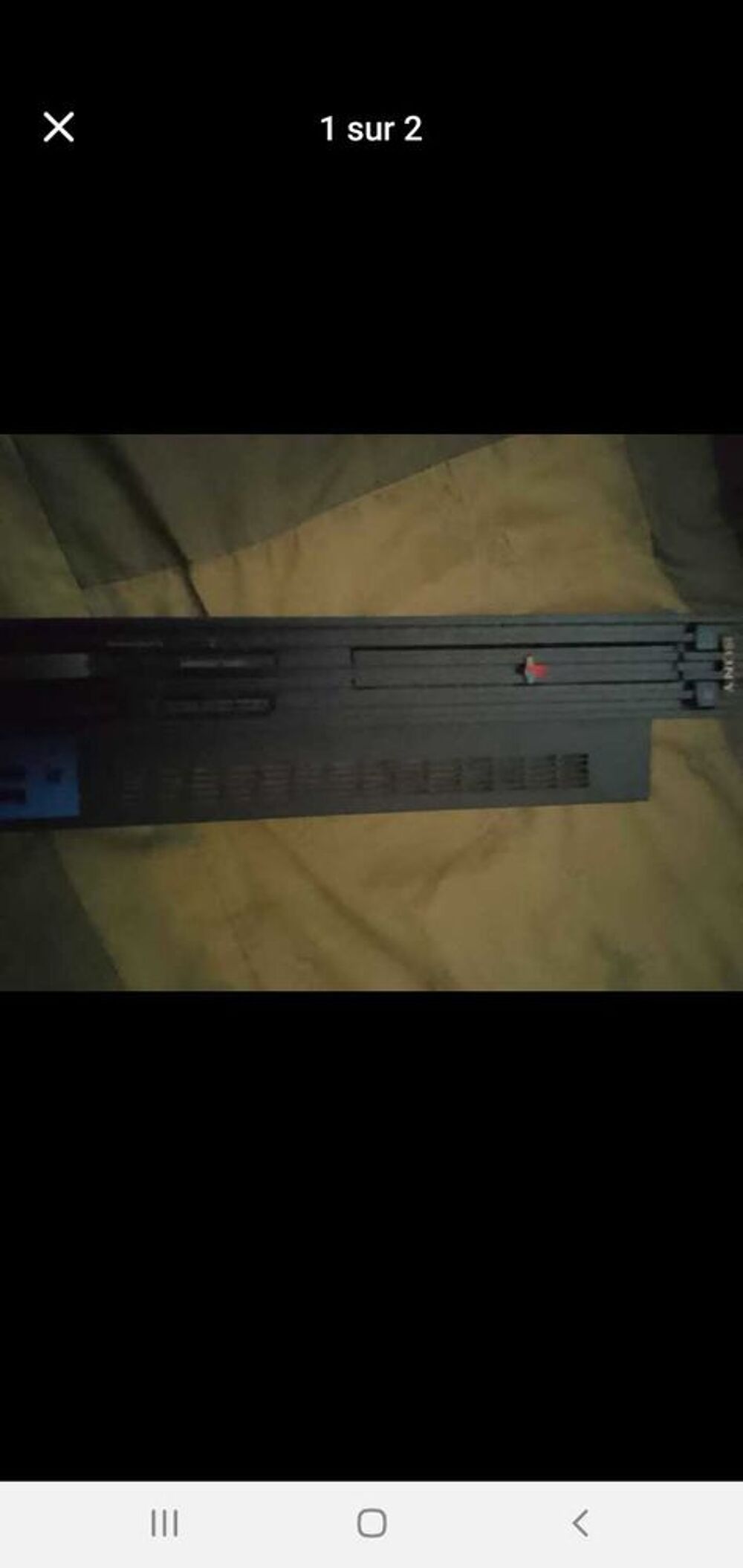 ps2 noir Consoles et jeux vidéos