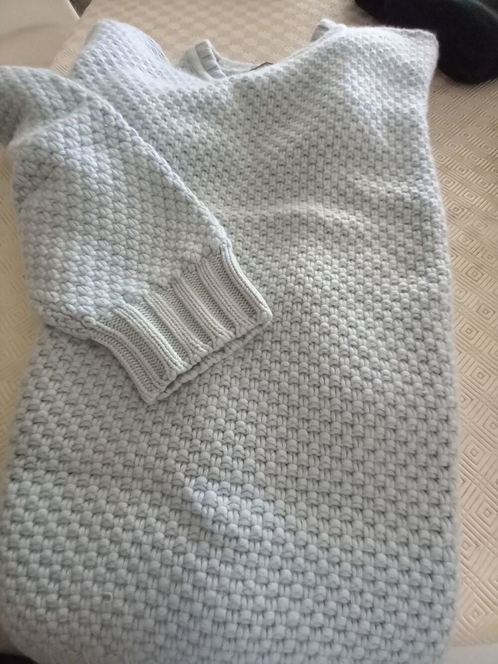Pull en laine Bleu ciel Vêtements