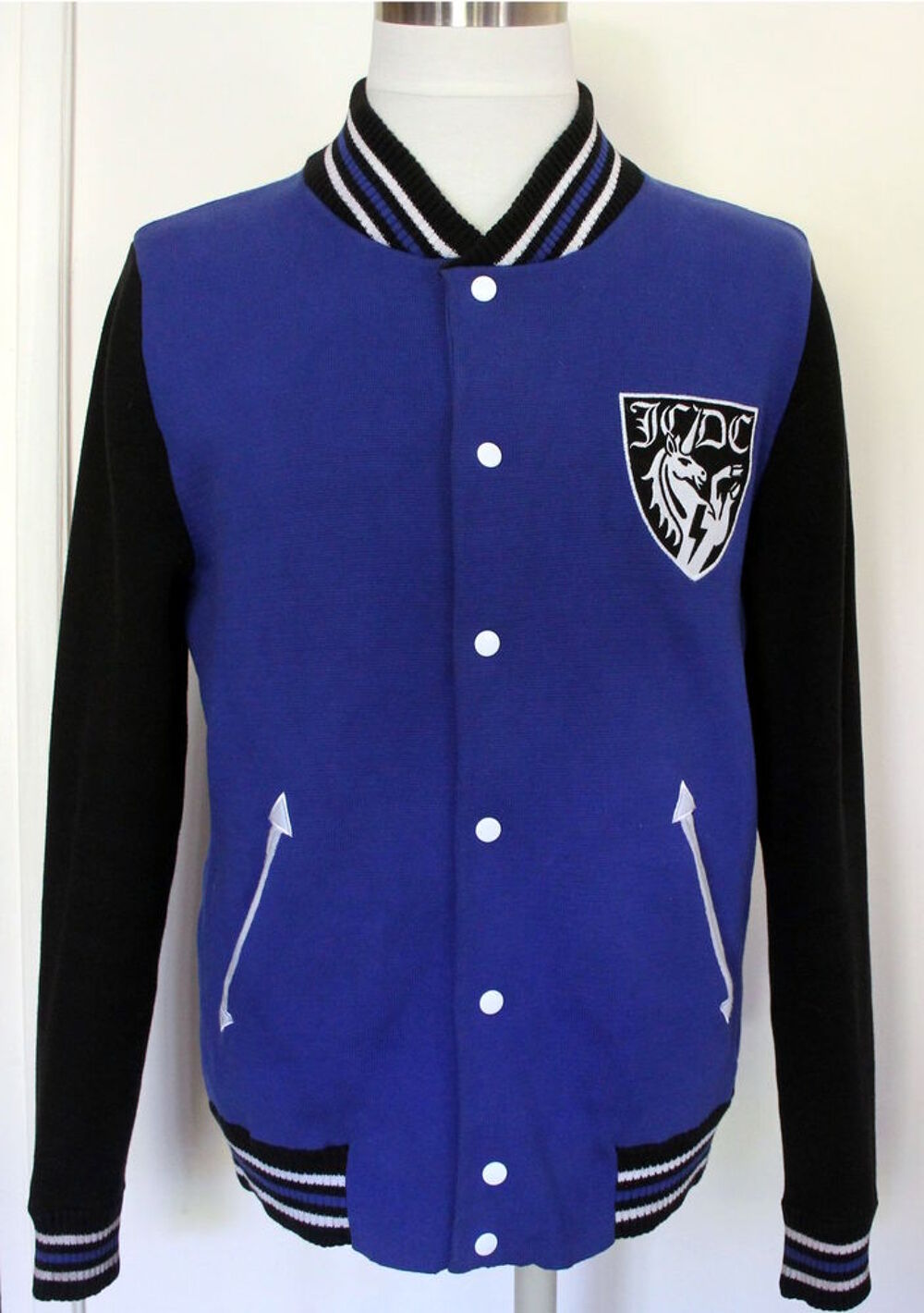 Teddy noir bleu J.C DE CASTELBALJAC Vêtements