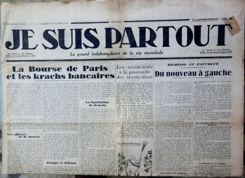 le suis partout 20 Tarbes (65)