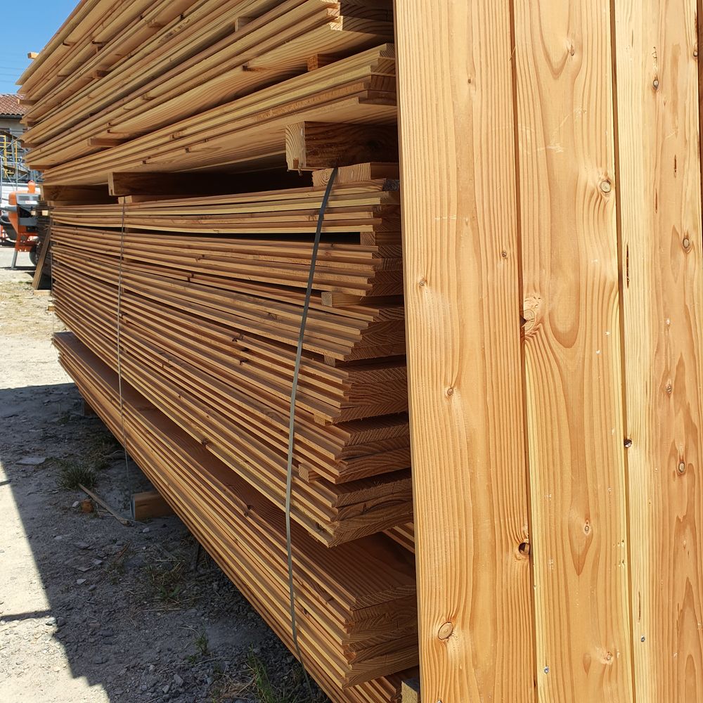 BARDAGE RABOT&Eacute; Pin des Landes Bricolage