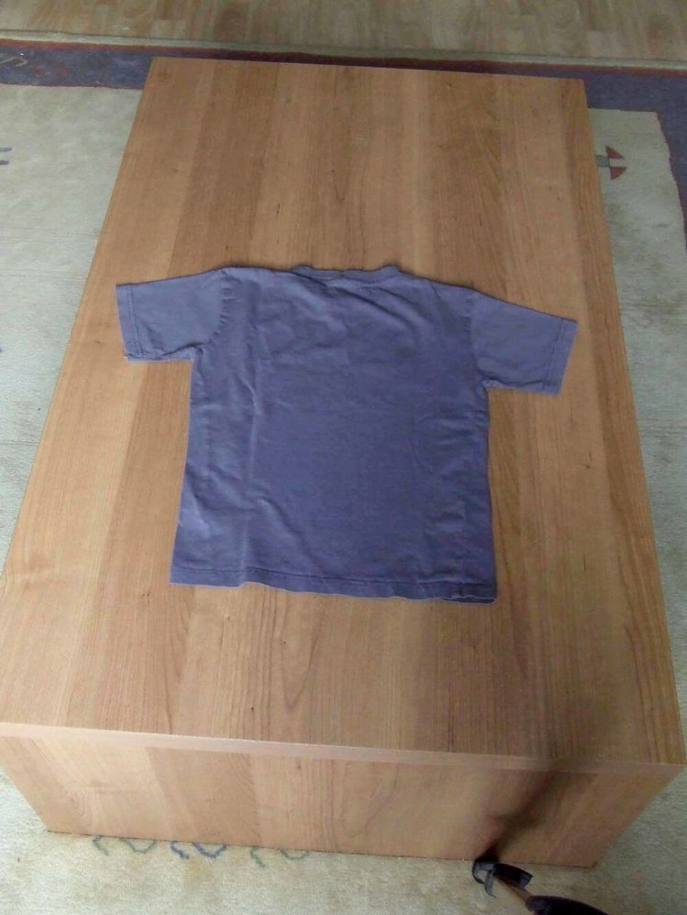 Tee-shirt manches courtes, Bleu fonc&eacute;, 10&nbsp;ans (134 146 cm) Vtements enfants