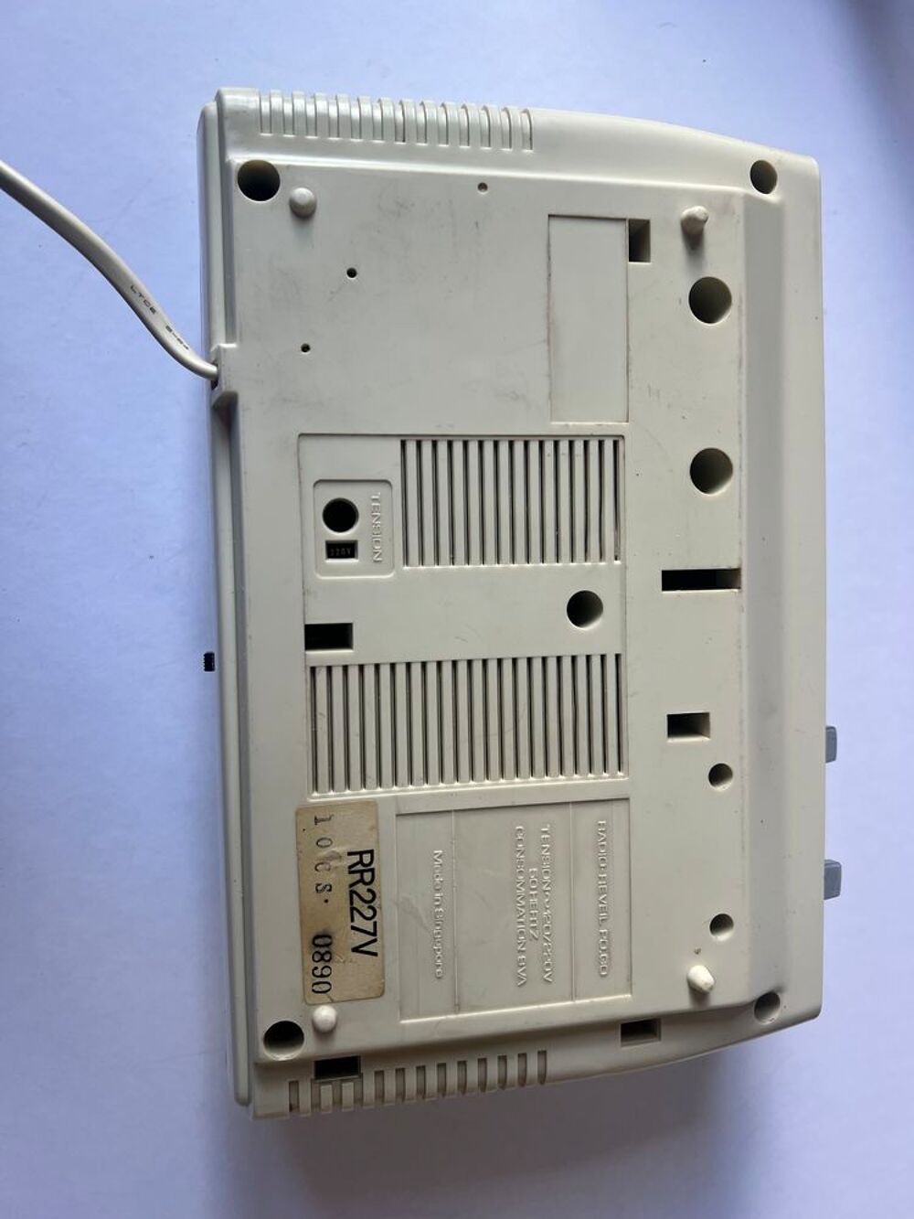 RADIO REVEIL VINTAGE ANN&eacute;ES 70 AFFICHAGE FLIP FLAP
Audio et hifi