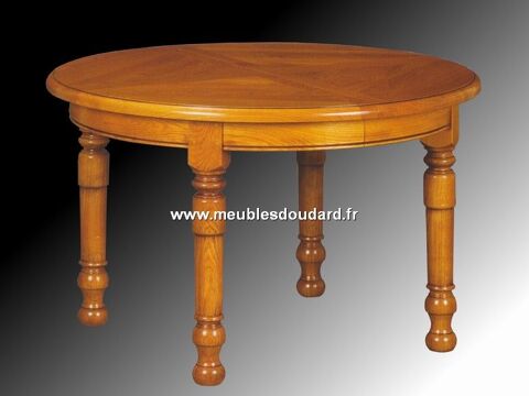 Table en chne clair style Louis Philippe  220 Pradines (46)