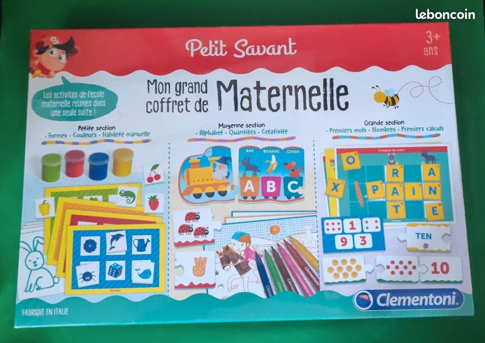 Coffret Maternelle - Petit Savant Puériculture