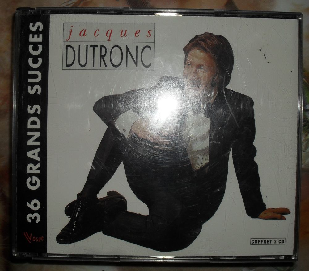 Double CD, Best Of de 36 Grands succ&egrave;s de Jacques Dutronc CD et vinyles