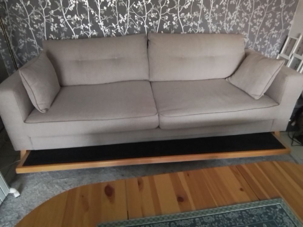 CANAPE LIT 3 PLACES STYLE SCANDINAVE Meubles