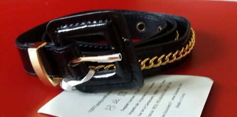 Ceinture femme noire chainette dor�e neuve L 90cm 4 Domart-en-Ponthieu (80)