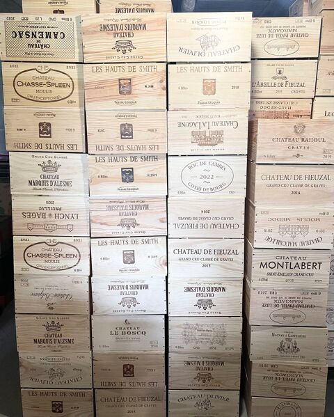Caisses de vin sans couvercle ~ format 6 et 12 bouteilles 5 Cholet (49)