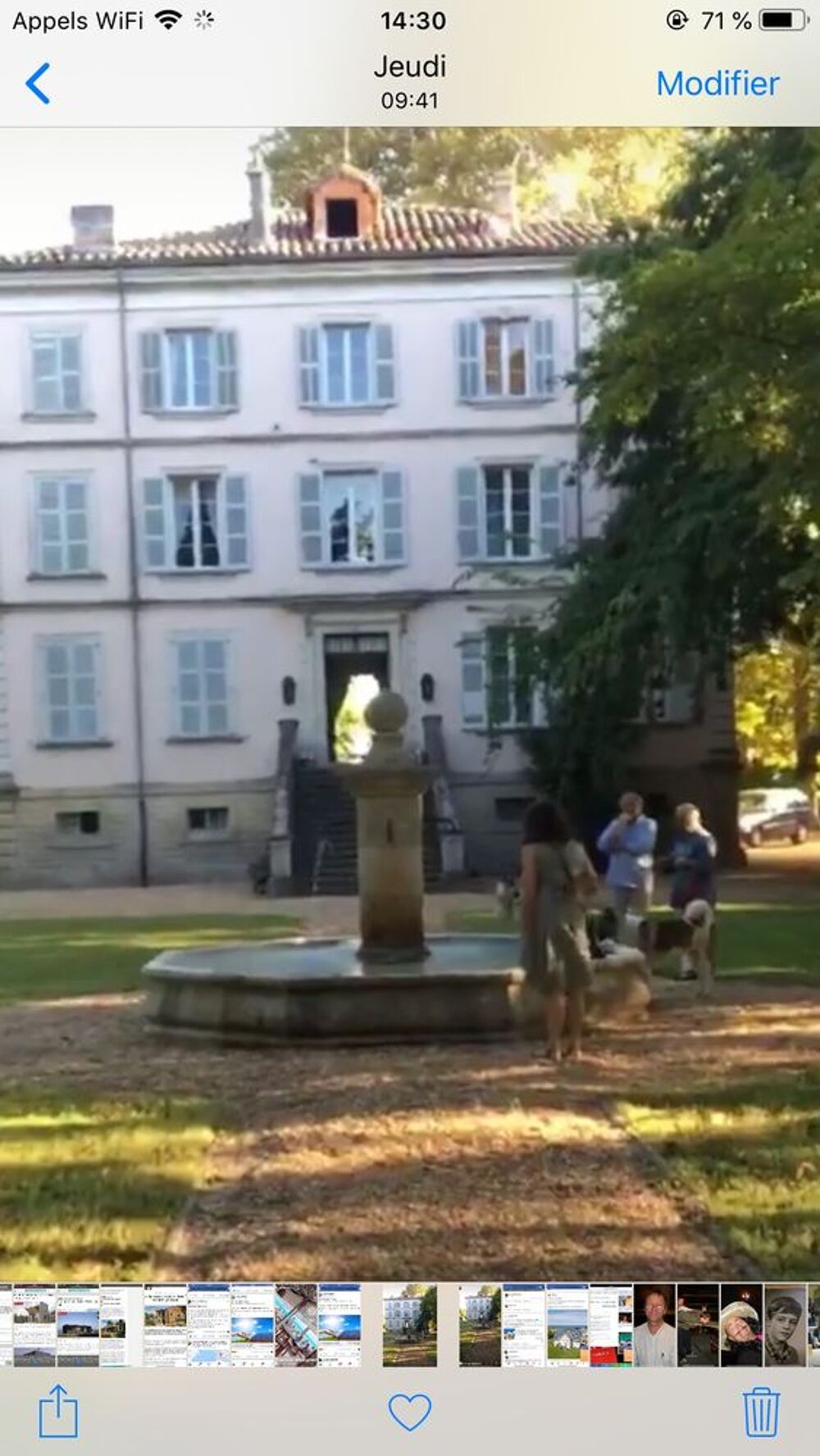 Ancien bassin ,fontaine Jardin