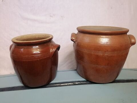 2 Pots en grs anciens 5 Lourdes (65)