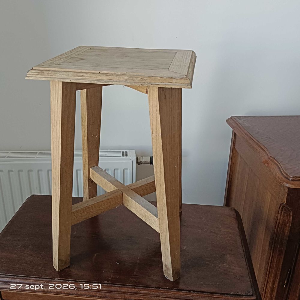 tabouret bois brut Meubles