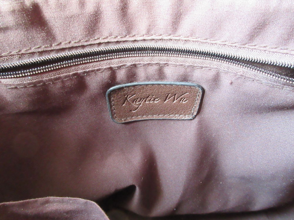 Sac &agrave; main bicolore Maroquinerie