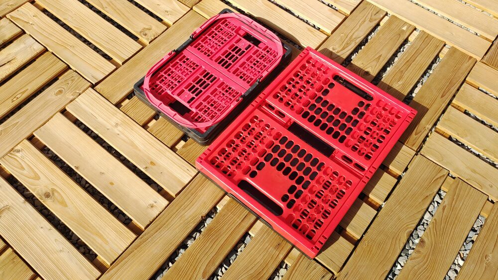Caisses Pliables de Rangement &amp; Transport - Lot de 2 Bricolage