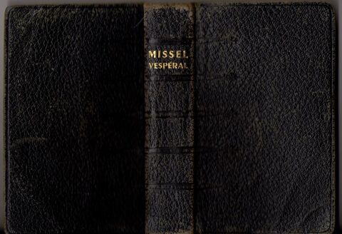 Missel vespérale très complet 20 Cabestany (66)
