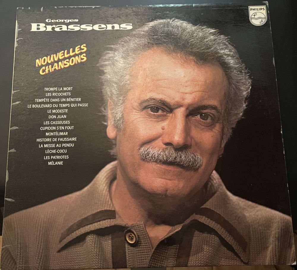Georges Brassens [Vinyle Album LP 33 Tours 12" - 1976] CD et vinyles